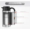 Tools 12V/24V Electric Heating Cup Kettle Stainless Steel Water Heater Bottle for Tea Coffee Drinking Travel Car Truck Kettle 750ML