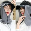 Foulards écharpe masque d'été Masque UV Protection Face Veille sol veille Veil Anti-UV