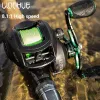 Carretas Linnhue Best Baitcasting Reel BS2000 8.1: 1 Cambrilla de repuesto de alta velocidad Correos Pesca de agua salada Frescante Fisco de pesca Reel