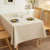 Coprisedie Semplicità nordica Stampa Tovaglie rettangolari impermeabili per la decorazione della tavola Tavoli da pranzo Copri mantelli