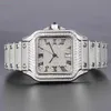 Hip Hop Bust Down 41 mm Herren-Armbanduhr mit Iced-Out-Logo, Wabenfassung, VVS-Moissanit-Uhr, Hip-Hop-Eis-Out-Luxusuhr