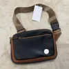 Unisex Pasp Bag Mini Crossbody Taps Fanny Pack Regulowany pasek na ramię kobiety PU skórzane torby