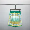 Designer trainingspak voor heren Casual overhemd met korte mouwen en geometrische print Heren strandshorts Stijlvol zwempakshirt M-3XL #013