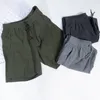 Mäns shorts med sidfickor Superkvalitet Sportsmän Shorts Beach Shorts Män joggar Leisure Stretch Casual Shorts Storlek M-XXL