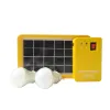 Solar 3W Hem Solsystem 6V Solpanel med solkontroll Kabel Kit Solar