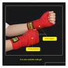 Protective Gear 2Pcs Cotton Strap Boxing Sanda Muay Thai Mma Taekwondo Bandage Hand Wraps 177Quot4519681 Drop Delivery Sports Outdoors Dhqay