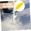 Verktyg 3 Set Protector Winter Fishing Accessory Winter Fishing Ice Auger Cover Ice Fishing Protector Winter Fishing Supply Ice Auger