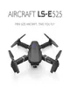 E525 4K Singleal Camera Draty RC Quadrocopter UAV WiFi FPV Tryb bezgłowy HD HD Hold Pilot Składany Mini Drone4759550
