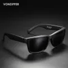 Brand VONZIPPER Men Classic Square Polarized Sunglasses Ultra Light Driving Fishing Shades Women Outdoor Cycling Sports Eyewear 240220