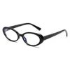 Okulary przeciwsłoneczne Niebieskie filtr światła Szklanki krótkowzroczności Oczywiste okulary optyczne Oll Ramę Oczywne okulary dla kobiet i kobiet