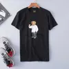 Men's T-Shirts Wholesale bear shirt short sleeve shirts martini bear hockey pattern green jacket 240301