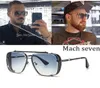 2021PUNK Mach six Style Gradient Aviation Sunglasses women Fashion Men Vintage Brand Design UV400 Sun Glasses Oculos De Sol7937121