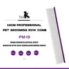 Taa pet pente cão grooming pentes gatos remover longo curto grosso denso flutuante cabelo aberto nós denso dente linha pente pet suprimentos 240226