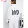 New Womens Tracksuits Two Pieces Set Designer Spring Autumn Hoodie Set Fashionable Sporty Long Sleeved Pullover Hoodie Sportwear 6 Colours