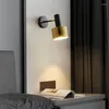 Wandlamp Scandinavisch licht Slaapkamer naast LED-verlichting Kleurrijk modern E27 Restaurant Barverlichting Metalen schansen