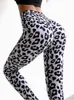 Tenues imprimées léopard pantalons de Yoga entraînement Fitness Leggins Leggings Sexy femmes taille haute vêtements de sport sport serré doux nouveau