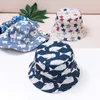 Children Bucket Hat Spring Boys Girls Sun Hat Cute Cartoon Animal Whale Sea World Outdoor Summer Kids Hat Fishing Cap S-XL 240220