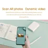 التحكم الأصلي Xiaomi AR Printer 300dpi Portable Photo Mini Pocket مع DIY مشاركة 500 مللي أمبير في الجيب