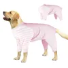 Dog Apparel Fashion Winter Clothes Pet Home Anti-hair Loss Medium/Large Dogs Four-legged Cotton Clothing Pajamas Gowns