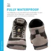 Xero Shoes Męskie Wodoodporne wędrówki Ridgeway - Ultra Lightweight, Zero Drop Bot