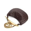 Sardine Intreciato Woven Handbag Women's Shoulder Bags Woven Shopper Bag Handwoven Metal Tote Bag Sheep Leather Designer Wallet Quick Shipping