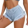 Shorts New Hot Sexy Bubble Butt Shorts Women New Summer Denim Shorts Women's Jeans Shorts Casual Blue Ripped Shorts Mini