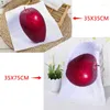 Towel Fruit Red Apple Towels Size 35x35cm 35x75cm Square Rectangle Printing Cotton Face Fabric Custom Logo