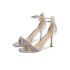 Jewel Badgley Mischka Yesica Slim High Heel med Crystal Inlay