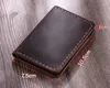 Waist Bags Handmade Genuine Leather Holder Vintage Men Business Card Bag Women Purse Small Wallet