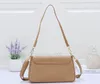 V bag Women's Bag Large Capacity Soft Leather Fashionable and Versatile One Shoulder Crossbody Bag