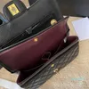 Designer Women Double Flap Crossbody Torby Złote i Srebrny Sprzęt Klasyczny torba na ramię skórzana torba Messenger Carded Messenger