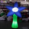 4mh (13,2 piedi) con soffiatore squisito artigiani decorabili fiori gonfiabili Aggiungi luci a led giocattoli sport inflazione piante artificiali per la decorazione di eventi per feste