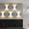 Lampada da parete a LED luce per interni camera da letto illuminazione da comodino decorazione in alluminio per la casa 6W/12W soggiorno moderno nordico