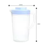 Water Bottles 2L Large Capacity Beverage Storage Container Heat Resistant Cold Jug Plastic Juice Pitcher Household Teapot Kettle