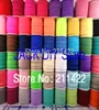 Todo 60 cores inimigo dobrável sobre elástico 50 jardas rolo 15cm dobrável elástico bandana laços de cabelo você escolhe 1 color1034775