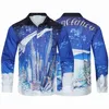 Men's T-Shirts Mens Shirt classic Casablanca Shirts fancy shirt Fashion long sleeve T-shirt 240301