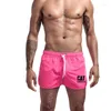 Erkekler için Erkek Şort 2024 Yaz Mayo Markası Plaj Giyim Seksi Yüzme Sandıkları Erkek Mayolar Düşük Bel Nefes Alabilir Plaj Giyim