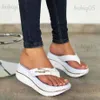 Slippers Womens Summer Clip Toe Toe Flip Flop Outdoor Sandals T240301