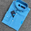 2024 Little Horse Camicia da uomo Polo Manica lunga Business Autunno Tempo libero Uomo Casual Loose Motion Current 999nnn