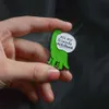 Broche dinosaure de dessin animé, Badge tous mes amis sont morts