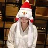 Berretti Buon Natale Cappello Anno Palloncino Orecchie carine Mobili Kawaii Cappelli di Babbo Natale Bambini Decorazione regalo di Natale per adulti