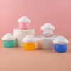 10g Face Cream Jar Cosmetic Packaging Refillable Bottles Travel Sample Box Make Up Container Mini Mushroom Shape Bottle F202441