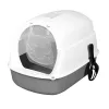 Boxes Cat Litter Box Oversized Cat Toilet Fully Enclosed Deodorant Foldable FlipTop Sturdy And Durable For All Seasons Pet Supplies