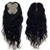 22 Clip in Zijden Top Basis Topper Voor Vrouwen 15x15 CM Lang Europees Golvend Maagdelijk Haar Topper Haarstuk voor Dunner wordend Haar 240222