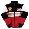 Formel -1 -Rennen F1 Jacke Vintage American Style Jacke Motorrad Radsportanzug Motorradanzug Baseballanzug Outdoor Windschutz -Wettbewerb Training Uniform