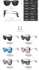 Utomhus Eyewear Manliga polariserade solglasögon Dazzle Color Fashion Pesca Bicicleta Fiske Cykelutrustning Rockbros Lentes Deportivos Copas