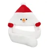 Berretti Buon Natale Cappello Anno Palloncino Orecchie carine Mobili Kawaii Cappelli di Babbo Natale Bambini Decorazione regalo di Natale per adulti