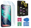 Protecteurs d'écran transparents Film de couverture complet pour iPhone 14 Plus 13 12 Mini 11 XR Xs Max 14 Pro Max Verre Trempé avec emballage de vente au détail 5131932