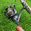 Combo ZURYP 2.13m carbon telescopic fishing rod combo spinning fishing set feeder rod kit Sea Fishing Rod Set pike bass carp stick