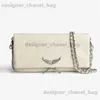 Sacs à bandoulière Femmes Pochette Rock Swing Your Wings Zadig Voltaire Sac Hommes Portefeuille Fourre-tout Sac à main Épaule Designer Enveloppe Sac En Cuir Véritable Embrayage De Luxe Flip Cr